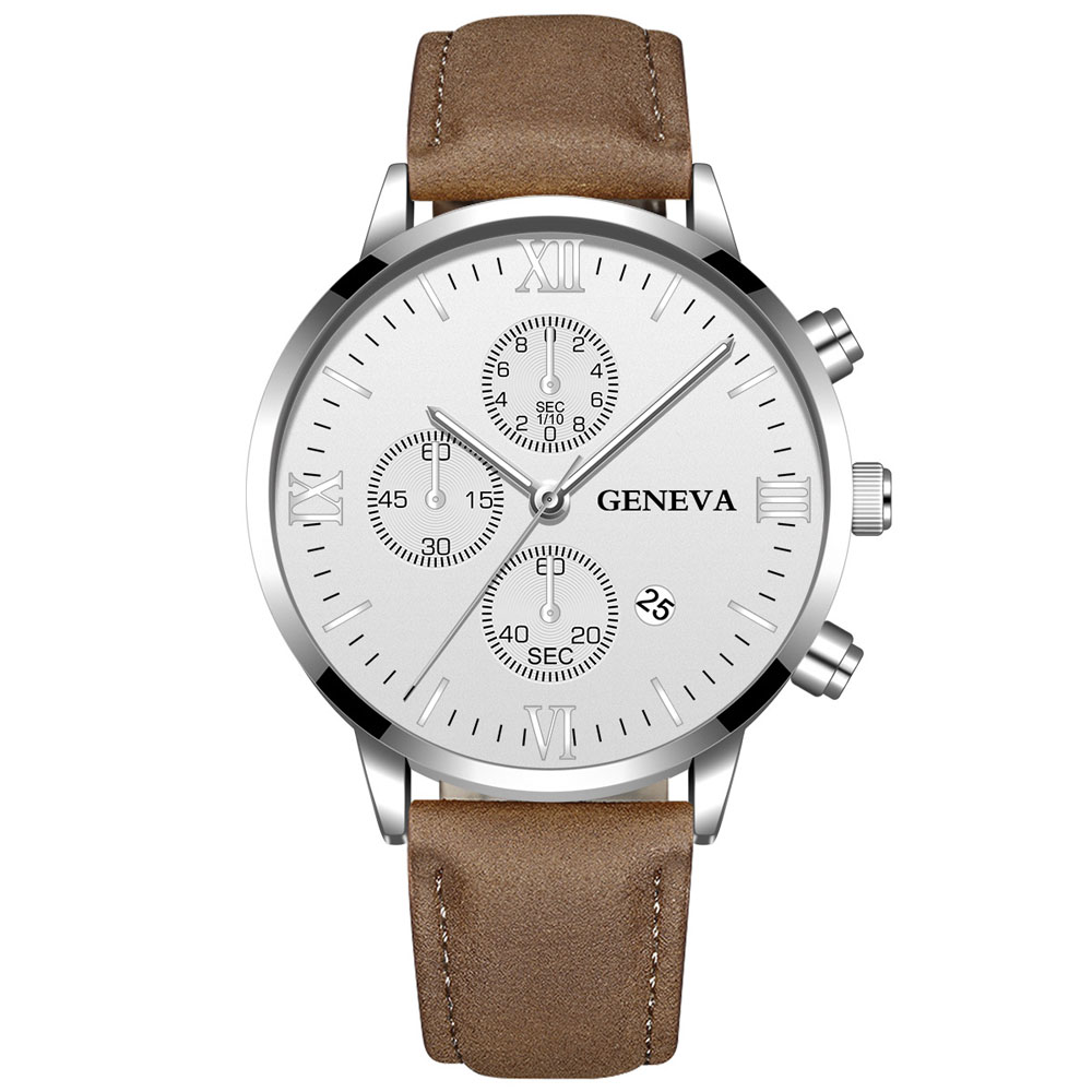 Luxury Watch Top 10 - Genève mode hommes Date boîtier en