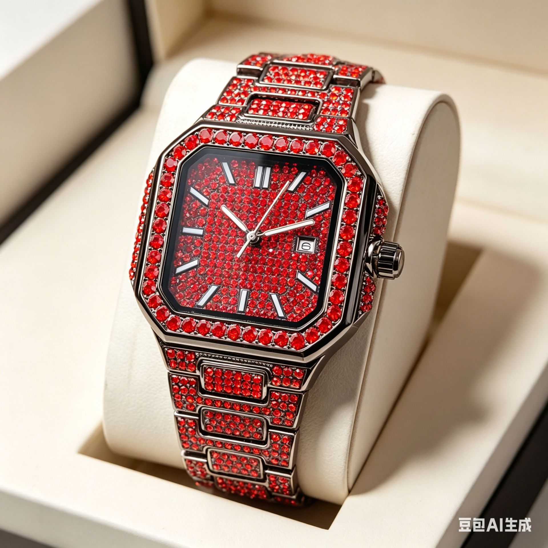 Luxury Watch Iceberg - Montre de luxe carrée en quartz