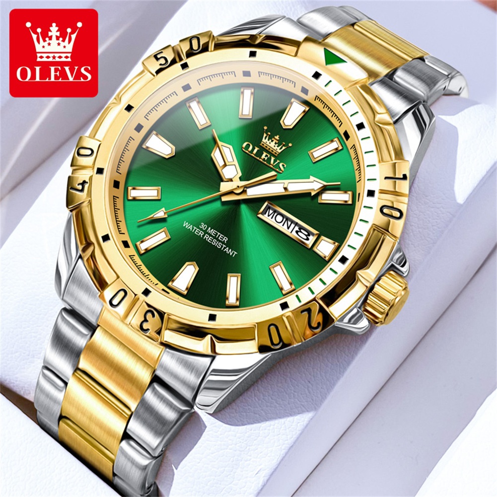 Luxury Watch Maker - Montre-bracelet à quartz OLEVS 5560 de