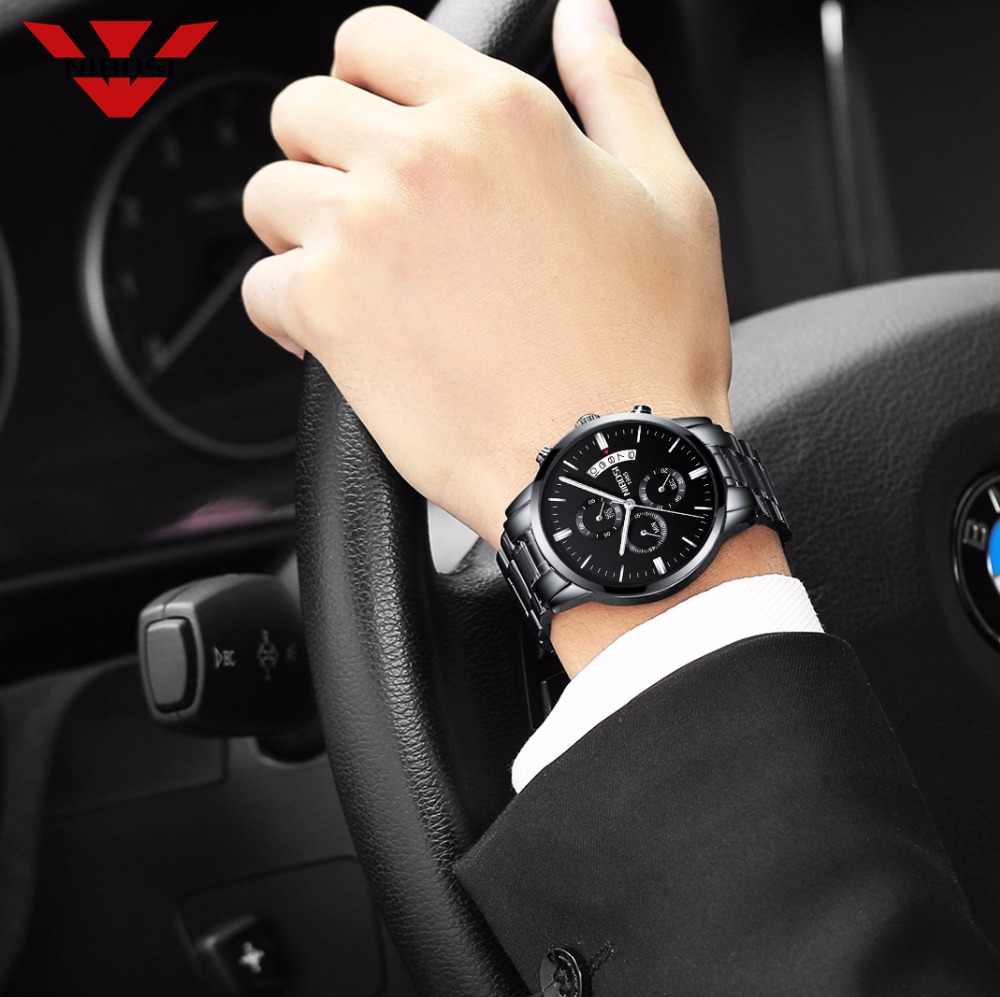NIBOSI acier inoxydable montre - Luxury Watch Top 10 avis et prix