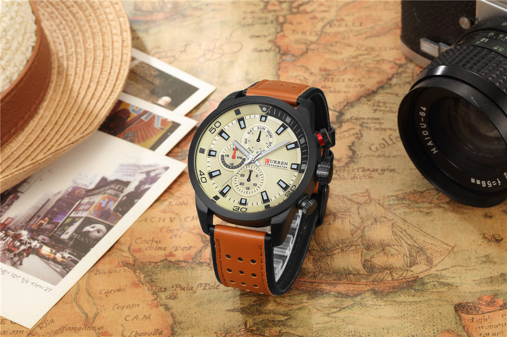 CURREN – montre à quartz étanc - Luxury Watch Maker avis et prix