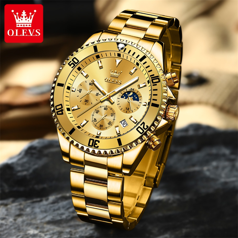 OLEVS montre hommes Top marque - Luxury Watch Investment avis et prix