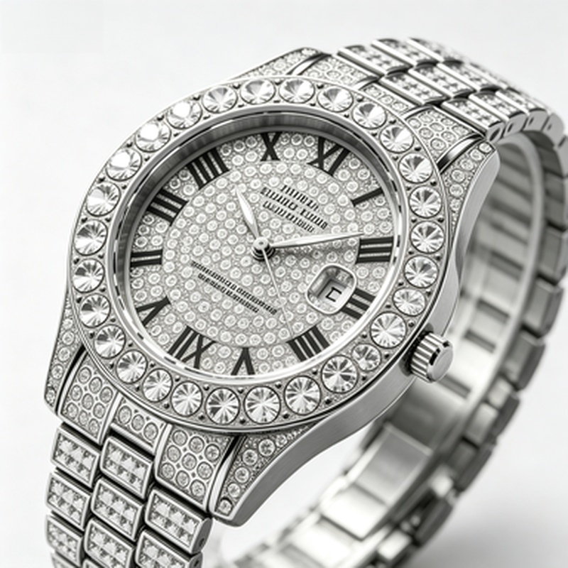 Montre à quartz de luxe dorée, - Luxury Watch Iceberg avis et prix