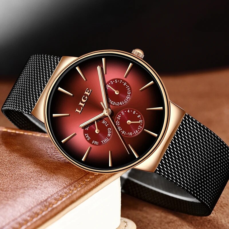 Nouveau LIGE Mode Hommes Montr - Luxury Watch Top 10 avis et prix