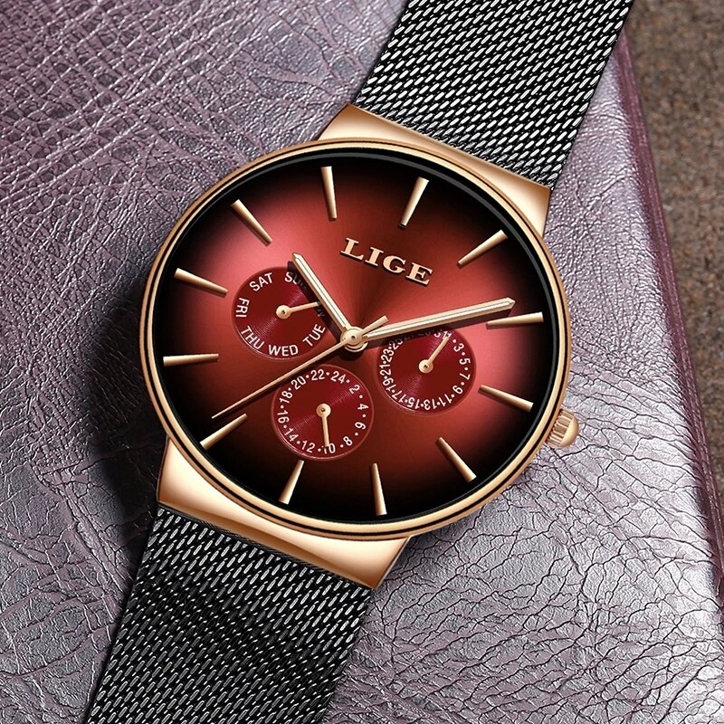 Nouveau LIGE Mode Hommes Montr - Luxury Watch Top 10 avis et prix